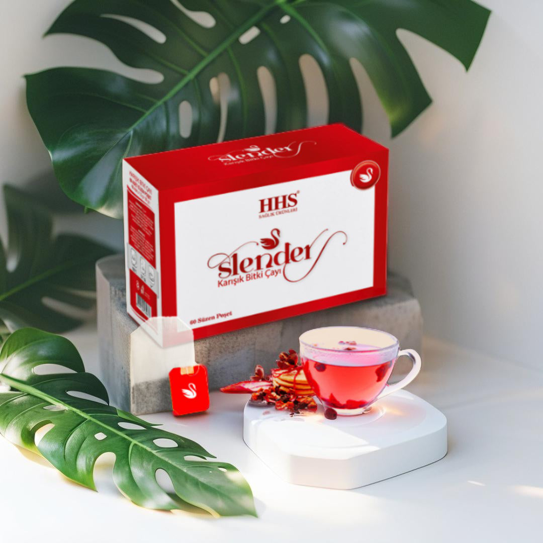 🌿 TE SLENDER Depurativo Premium – Infusión Quemagrasa con Ingredientes 100% Naturales 🍃