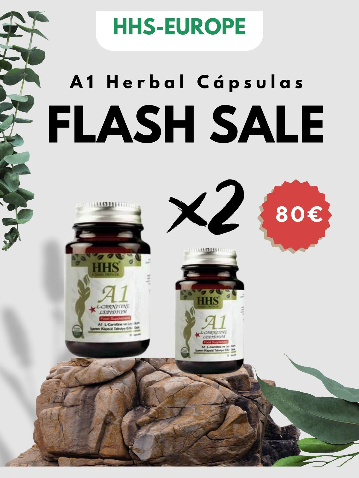💥HHS A1 Herbal Cápsulas – 2 x Solo 80€ 🌿💊 | Adelgaza, Quema Grasa y Transfórmate Ya 🚀 OFERTA LIMITADA 💥