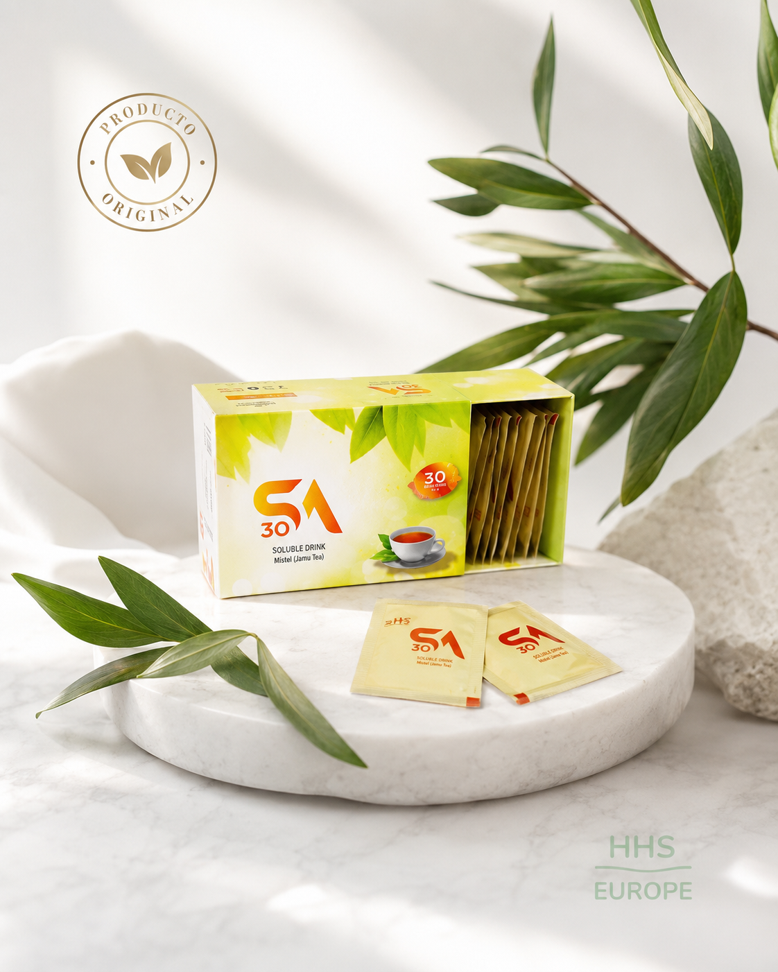 🔥 ¡Té SA Adelgazante Sabor Frambuesa - Quema Grasa Rápido y Natural! 🌿 | 30 Sobres
