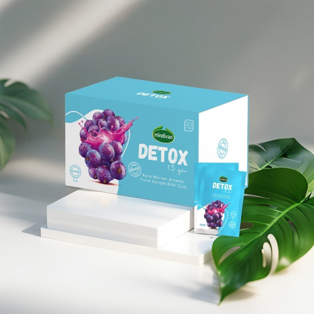🍓 Té Detox Mindivan – Adelgazante, Saciante y Quemagrasas 🔥 | Sabor Frambuesa Natural 🍵